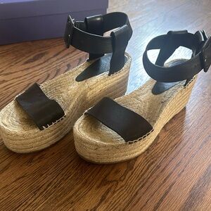 Vince flatform espadrilles sandal